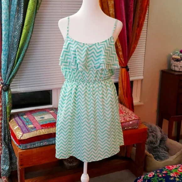 Ruffled Summer Dress - Picture 1 of 6